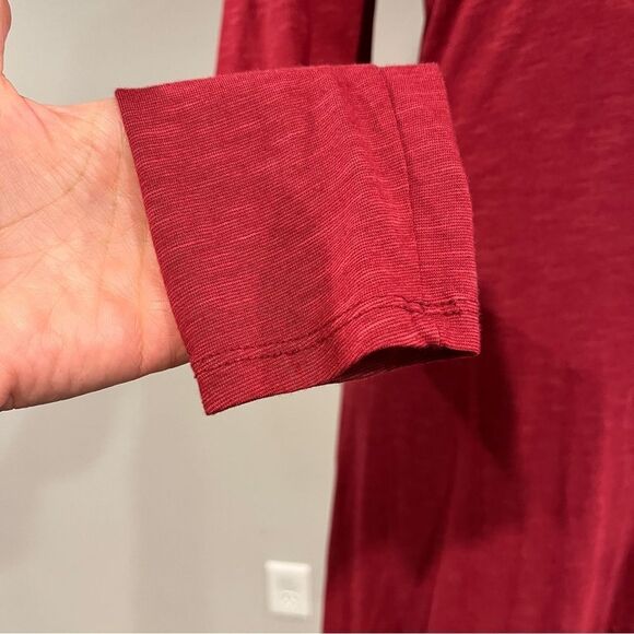 Horny Toad Red Long Sleeve mini Dress size small - Picture 4 of 12